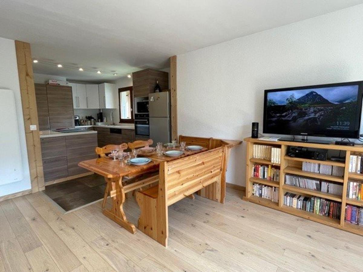 Spacieux 4 Pieces Avec Parking Et Vue Imprenable A Praz-Sur-Arly - Fr-1-603-40 Luaran gambar